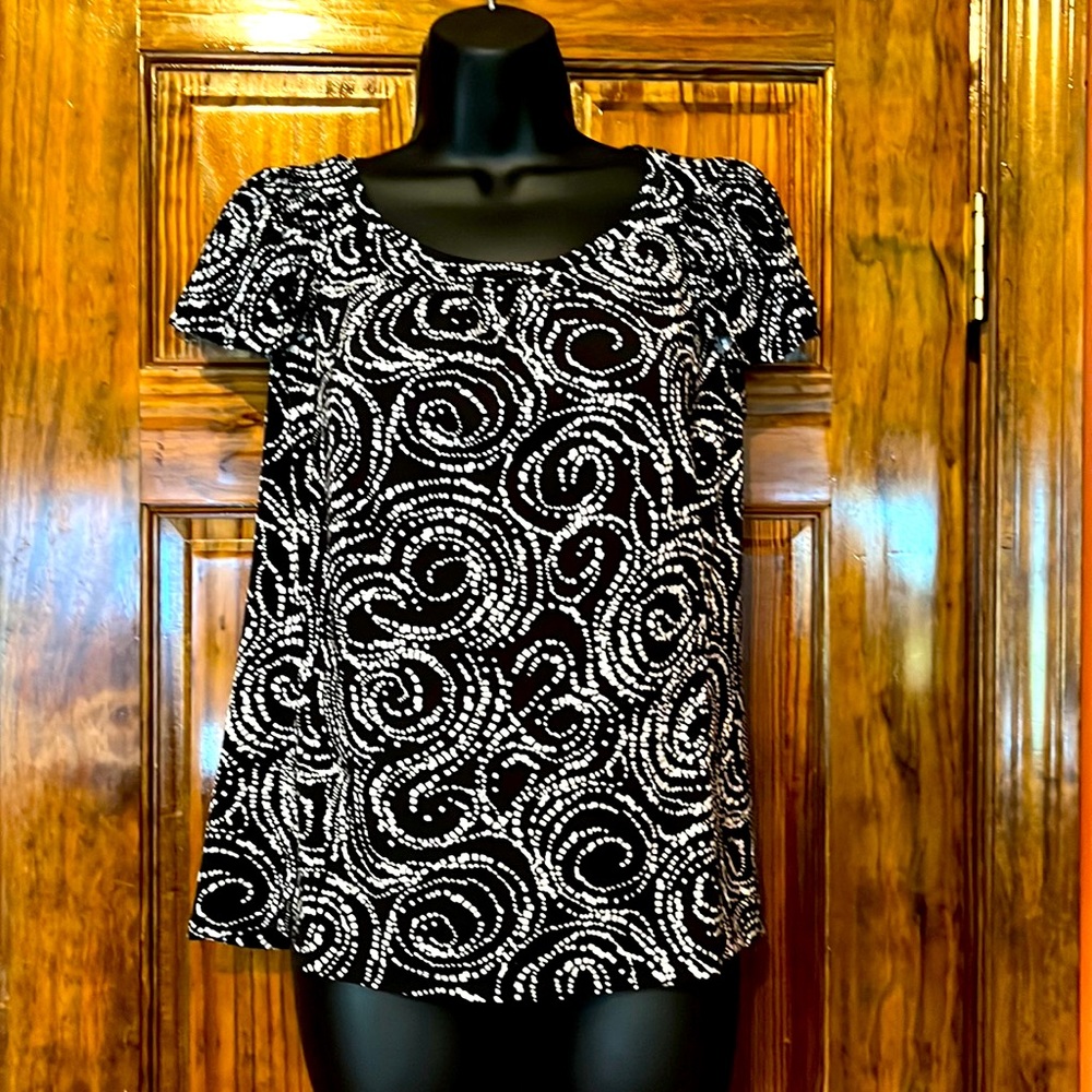 Pleated Bell Sleeve Top